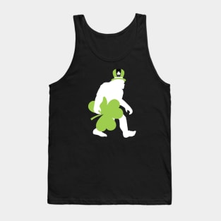 Bigfoot Irish Shamrock Tank Top